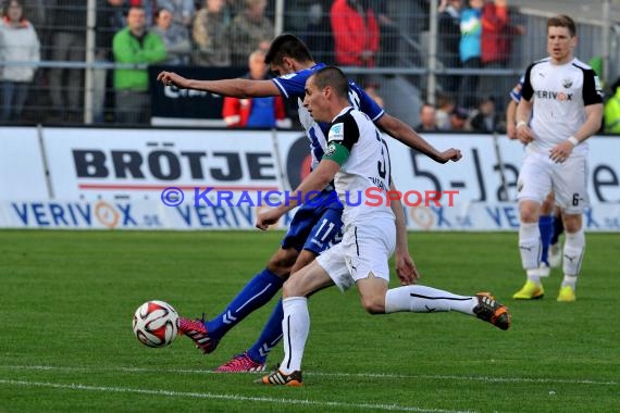 2.BL - 14/15 - SV Sandhausen vs Karlsruher SC (© Kraichgausport / Loerz)