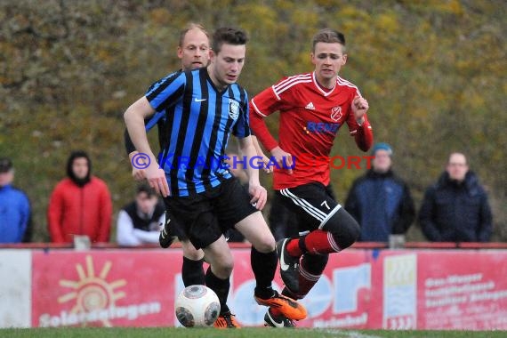 Kreisliga Sinsheim TSV Neckarbischofsheim vs SG Waibstadt 27.04.2016 (© Kraichgausport / Loerz)