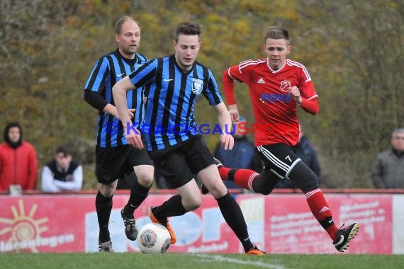 Kreisliga Sinsheim TSV Neckarbischofsheim vs SG Waibstadt 27.04.2016 (© Kraichgausport / Loerz)