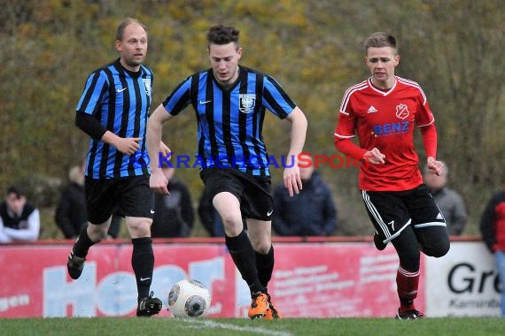 Kreisliga Sinsheim TSV Neckarbischofsheim vs SG Waibstadt 27.04.2016 (© Kraichgausport / Loerz)