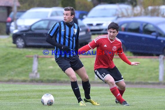 Kreisliga Sinsheim TSV Neckarbischofsheim vs SG Waibstadt 27.04.2016 (© Kraichgausport / Loerz)