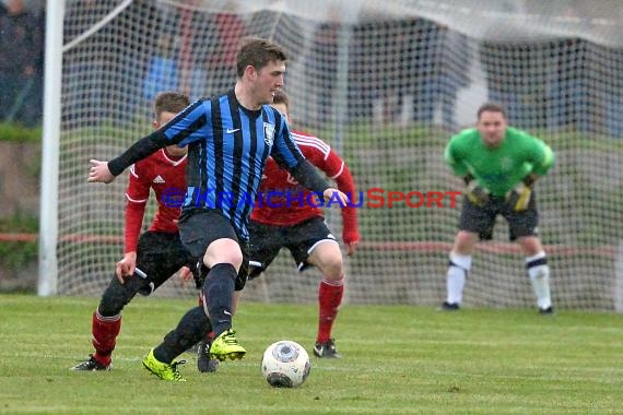 Kreisliga Sinsheim TSV Neckarbischofsheim vs SG Waibstadt 27.04.2016 (© Kraichgausport / Loerz)