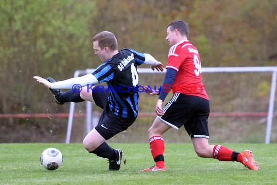 Kreisliga Sinsheim TSV Neckarbischofsheim vs SG Waibstadt 27.04.2016 (© Kraichgausport / Loerz)