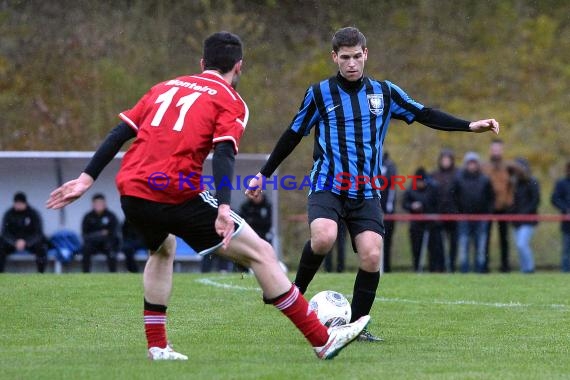 Kreisliga Sinsheim TSV Neckarbischofsheim vs SG Waibstadt 27.04.2016 (© Kraichgausport / Loerz)