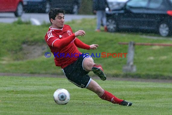 Kreisliga Sinsheim TSV Neckarbischofsheim vs SG Waibstadt 27.04.2016 (© Kraichgausport / Loerz)