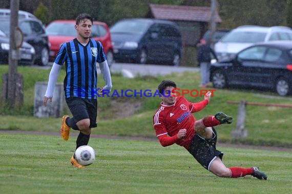 Kreisliga Sinsheim TSV Neckarbischofsheim vs SG Waibstadt 27.04.2016 (© Kraichgausport / Loerz)