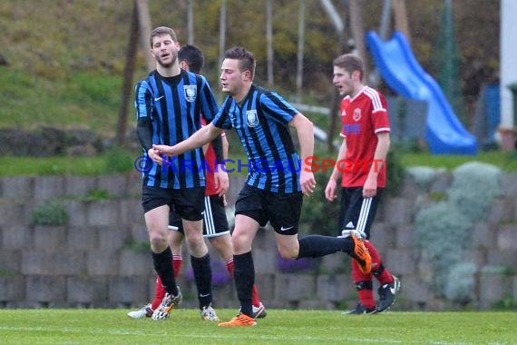 Kreisliga Sinsheim TSV Neckarbischofsheim vs SG Waibstadt 27.04.2016 (© Kraichgausport / Loerz)