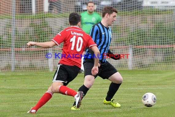 Kreisliga Sinsheim TSV Neckarbischofsheim vs SG Waibstadt 27.04.2016 (© Kraichgausport / Loerz)