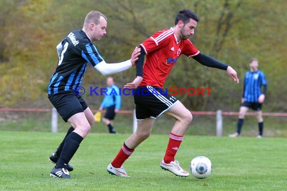 Kreisliga Sinsheim TSV Neckarbischofsheim vs SG Waibstadt 27.04.2016 (© Kraichgausport / Loerz)