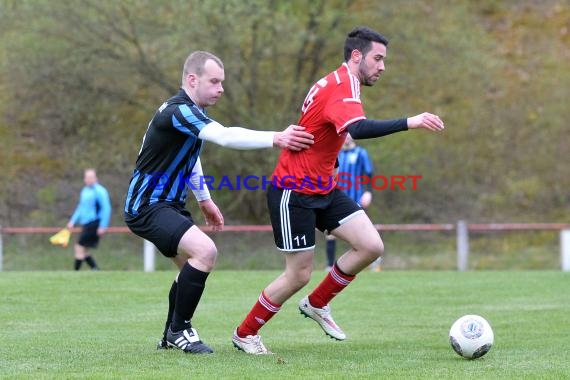 Kreisliga Sinsheim TSV Neckarbischofsheim vs SG Waibstadt 27.04.2016 (© Kraichgausport / Loerz)