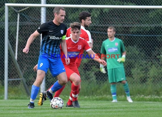 Sinsheim Stadtpokal 2019 in Hilsbach Finale TSV Steinsfurt vs SG 2000 Eschelbach (© Siegfried Lörz)