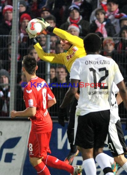 2. Bundesliga SV 1916 Sandhausen - 1. FC Köln 14.12.2012 (© Siegfried Lörz)