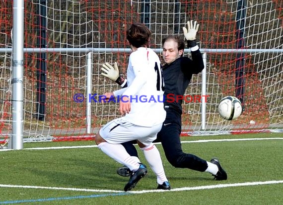 VfB Eppingen gegen SG 05 Wiesenbach 28.02.2015 Landesliga Rhein Neckar  (© Siegfried)