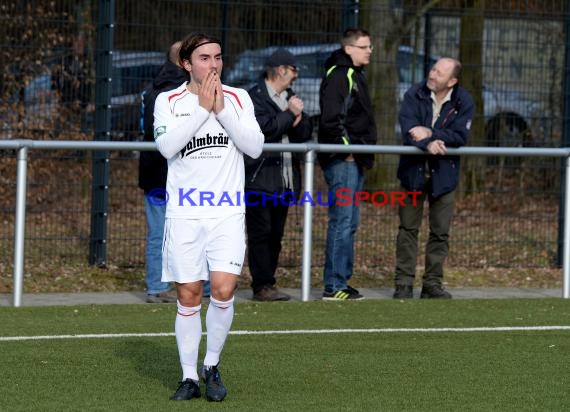 VfB Eppingen gegen SG 05 Wiesenbach 28.02.2015 Landesliga Rhein Neckar  (© Siegfried)