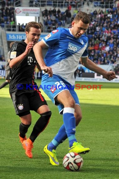 1.BL - 14/15 - TSG 1899 Hoffenheim vs. Bayern Muenchen (© Fotostand / Loerz)