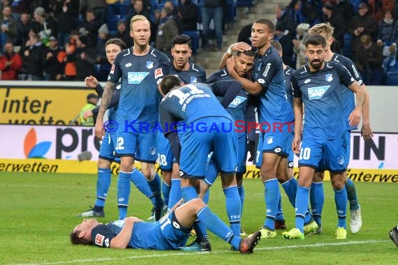 1. BL - 17/18 - TSG 1899 Hoffenheim vs. Eintracht Frankfurt (© Kraichgausport / Loerz)