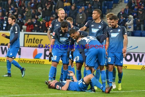 1. BL - 17/18 - TSG 1899 Hoffenheim vs. Eintracht Frankfurt (© Kraichgausport / Loerz)