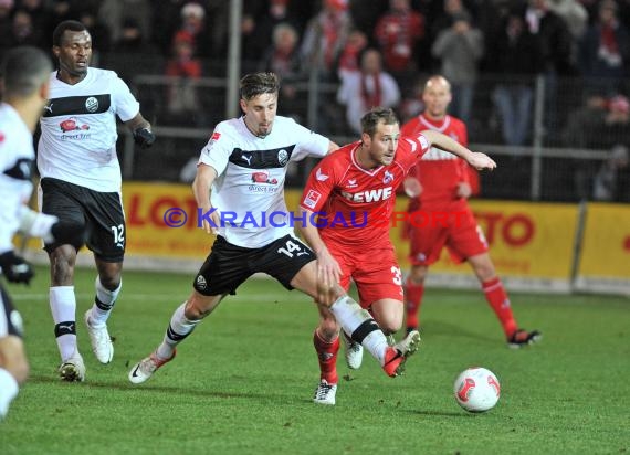 2. Bundesliga SV 1916 Sandhausen - 1. FC Köln 14.12.2012 (© Siegfried Lörz)