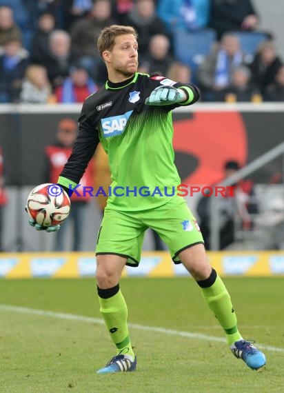 1. Fußball Bundesliga TSG 1899 Hoffenheim -VfB Stuttgart in der Wirsol Rhein Neckar Arena Sinsheim 14.02.2015  (© Fotostand / Loerz)