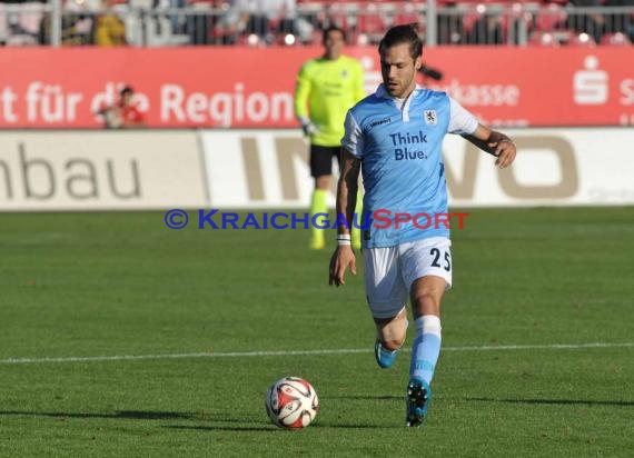 2. Bundesliga SV Sandhausen - TSV 1860 München Hardtwaldstadion Sandhausen 23.09.2014 (© Siegfried Lörz)