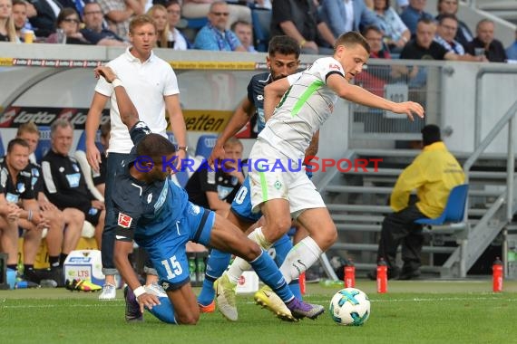 1. BL - 16/17 - TSG 1899 Hoffenheim vs. SV Werder Bremen (© Kraichgausport / Loerz)