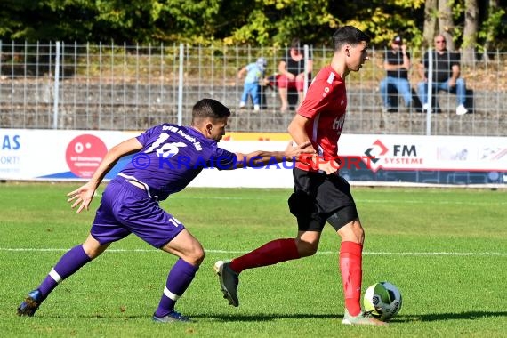 Verbandsliga Nordbaden 20/21 VfB Eppingen vs SpVgg Durlach-Aue (© Siegfried Lörz)