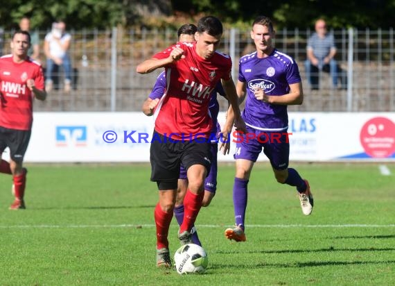 Verbandsliga Nordbaden 20/21 VfB Eppingen vs SpVgg Durlach-Aue (© Siegfried Lörz)