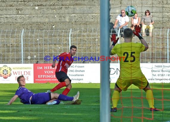 Verbandsliga Nordbaden 20/21 VfB Eppingen vs SpVgg Durlach-Aue (© Siegfried Lörz)