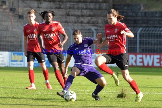 Verbandsliga Nordbaden 20/21 VfB Eppingen vs SpVgg Durlach-Aue (© Siegfried Lörz)