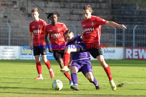 Verbandsliga Nordbaden 20/21 VfB Eppingen vs SpVgg Durlach-Aue (© Siegfried Lörz)