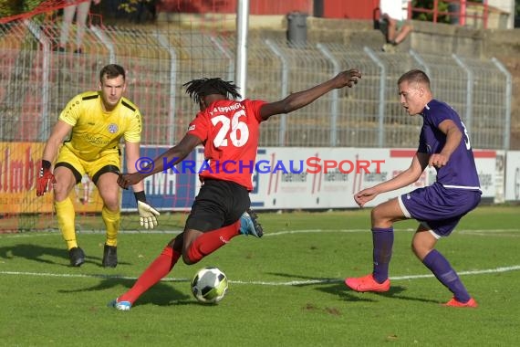 Verbandsliga Nordbaden 20/21 VfB Eppingen vs SpVgg Durlach-Aue (© Siegfried Lörz)