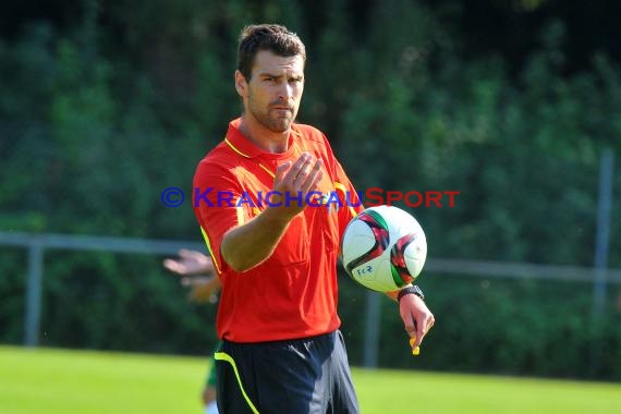 Verbandsliga Nordbaden FC Zuzenhausen vs SpVgg Durlach-Aue (© Siegfried Lörz)