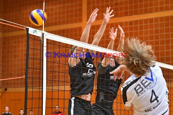 Volleyball Herren Verbandsliga SG Sinsheim/Waibstadt/Helmstadt gegen SSC Karlsruhe 3 22.10.2017 (© Siegfried Lörz)