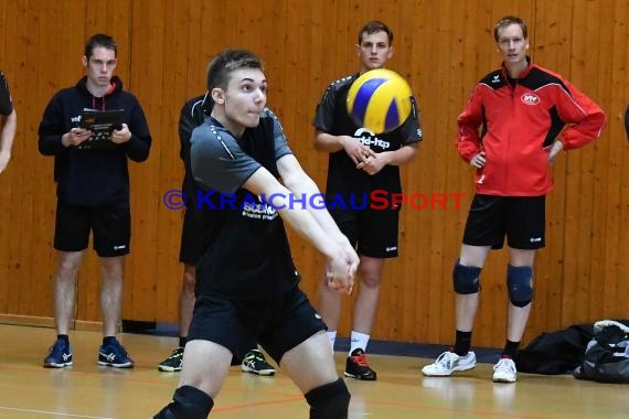 Volleyball Herren Verbandsliga SG Sinsheim/Waibstadt/Helmstadt gegen SSC Karlsruhe 3 22.10.2017 (© Siegfried Lörz)