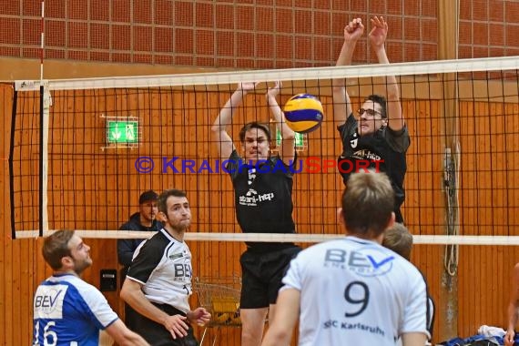 Volleyball Herren Verbandsliga SG Sinsheim/Waibstadt/Helmstadt gegen SSC Karlsruhe 3 22.10.2017 (© Siegfried Lörz)