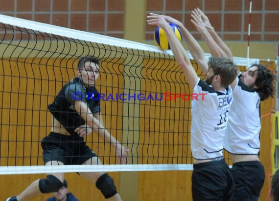 Volleyball Herren Verbandsliga SG Sinsheim/Waibstadt/Helmstadt gegen SSC Karlsruhe 3 22.10.2017 (© Siegfried Lörz)