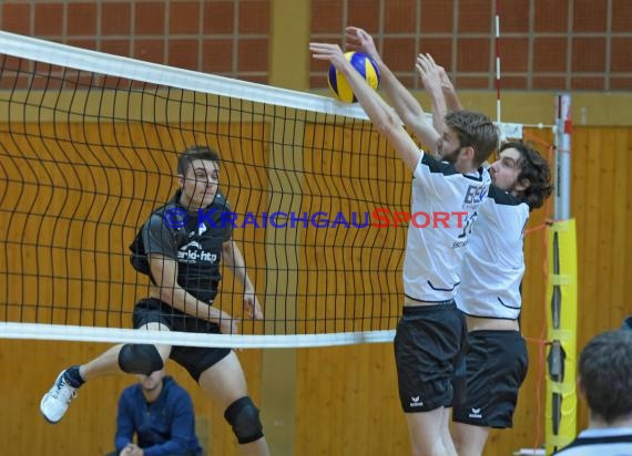 Volleyball Herren Verbandsliga SG Sinsheim/Waibstadt/Helmstadt gegen SSC Karlsruhe 3 22.10.2017 (© Siegfried Lörz)