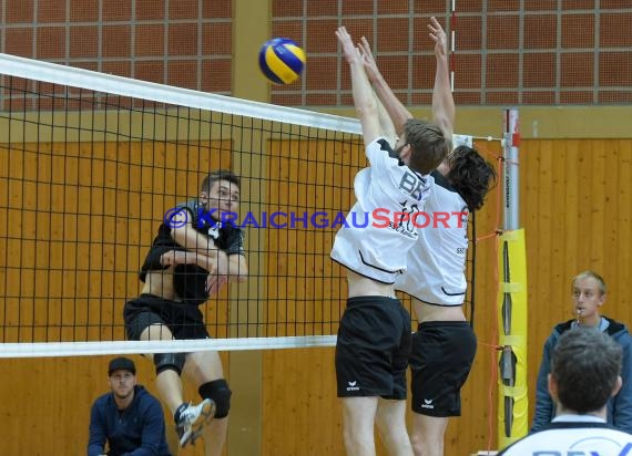 Volleyball Herren Verbandsliga SG Sinsheim/Waibstadt/Helmstadt gegen SSC Karlsruhe 3 22.10.2017 (© Siegfried Lörz)