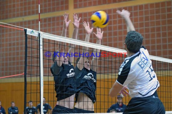 Volleyball Herren Verbandsliga SG Sinsheim/Waibstadt/Helmstadt gegen SSC Karlsruhe 3 22.10.2017 (© Siegfried Lörz)