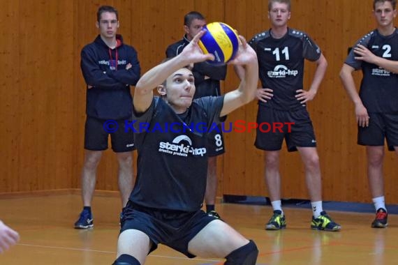 Volleyball Herren Verbandsliga SG Sinsheim/Waibstadt/Helmstadt gegen SSC Karlsruhe 3 22.10.2017 (© Siegfried Lörz)