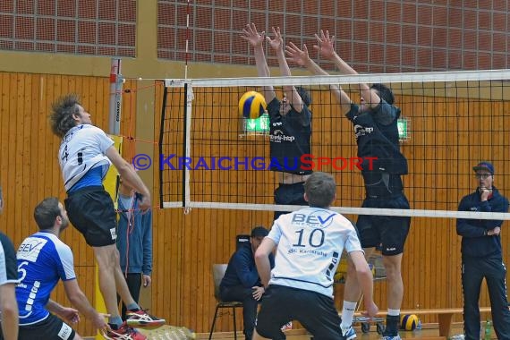 Volleyball Herren Verbandsliga SG Sinsheim/Waibstadt/Helmstadt gegen SSC Karlsruhe 3 22.10.2017 (© Siegfried Lörz)