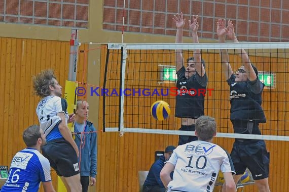 Volleyball Herren Verbandsliga SG Sinsheim/Waibstadt/Helmstadt gegen SSC Karlsruhe 3 22.10.2017 (© Siegfried Lörz)