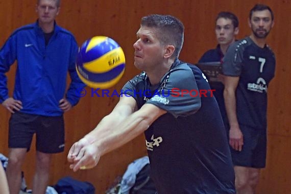 Volleyball Herren Verbandsliga SG Sinsheim/Waibstadt/Helmstadt gegen SSC Karlsruhe 3 22.10.2017 (© Siegfried Lörz)