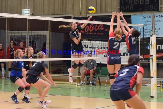 Volleyball Damen 3. Liga Süd SV Sinsheim gegen SSC Bad Vilbel 21.10.2017 (© Siegfried)