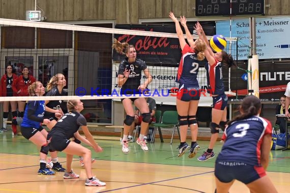 Volleyball Damen 3. Liga Süd SV Sinsheim gegen SSC Bad Vilbel 21.10.2017 (© Siegfried)