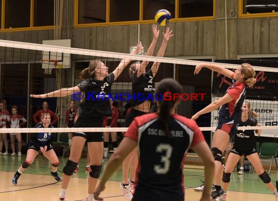 Volleyball Damen 3. Liga Süd SV Sinsheim gegen SSC Bad Vilbel 21.10.2017 (© Siegfried)