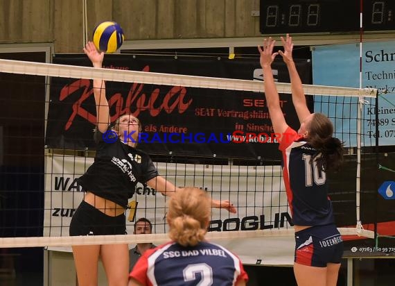 Volleyball Damen 3. Liga Süd SV Sinsheim gegen SSC Bad Vilbel 21.10.2017 (© Siegfried)