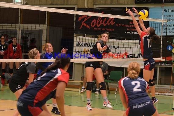 Volleyball Damen 3. Liga Süd SV Sinsheim gegen SSC Bad Vilbel 21.10.2017 (© Siegfried)