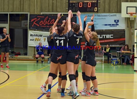 Volleyball Damen 3. Liga Süd SV Sinsheim gegen SSC Bad Vilbel 21.10.2017 (© Siegfried)