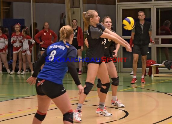 Volleyball Damen 3. Liga Süd SV Sinsheim gegen SSC Bad Vilbel 21.10.2017 (© Siegfried)